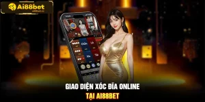 Giao diện xóc đĩa online tại AI88BET